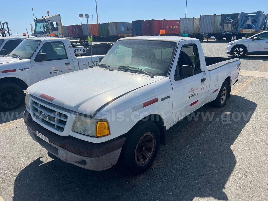 (Qty. 5) Small Pickup Trucks to Include Ford Rangers and Ford F-150's