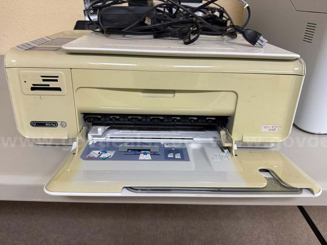HP Photosmart C4385 All-in-One Printer, Scanner, Copier w/ cables