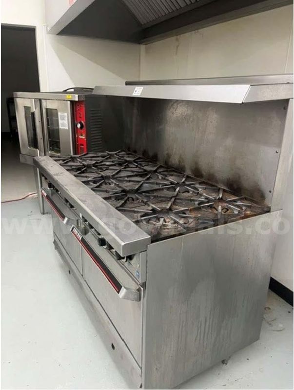 Garland Natural Gas Professional Commercial Stove and Oven