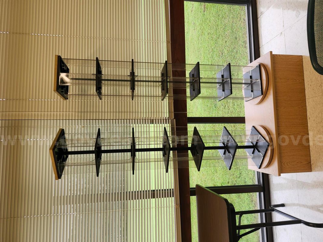 Rotating literature (Book) rack