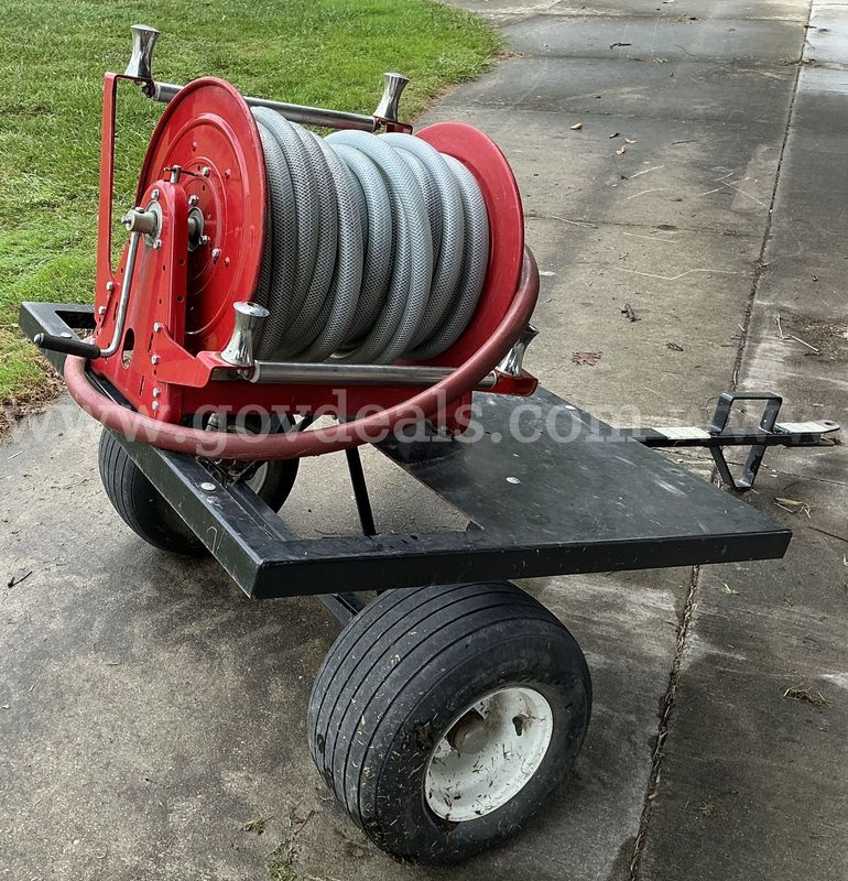 Reel Craft Hose Reel on Trailer
