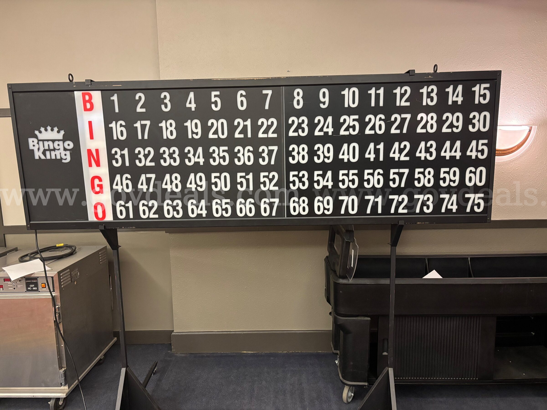 Bingo Board W/ Stand