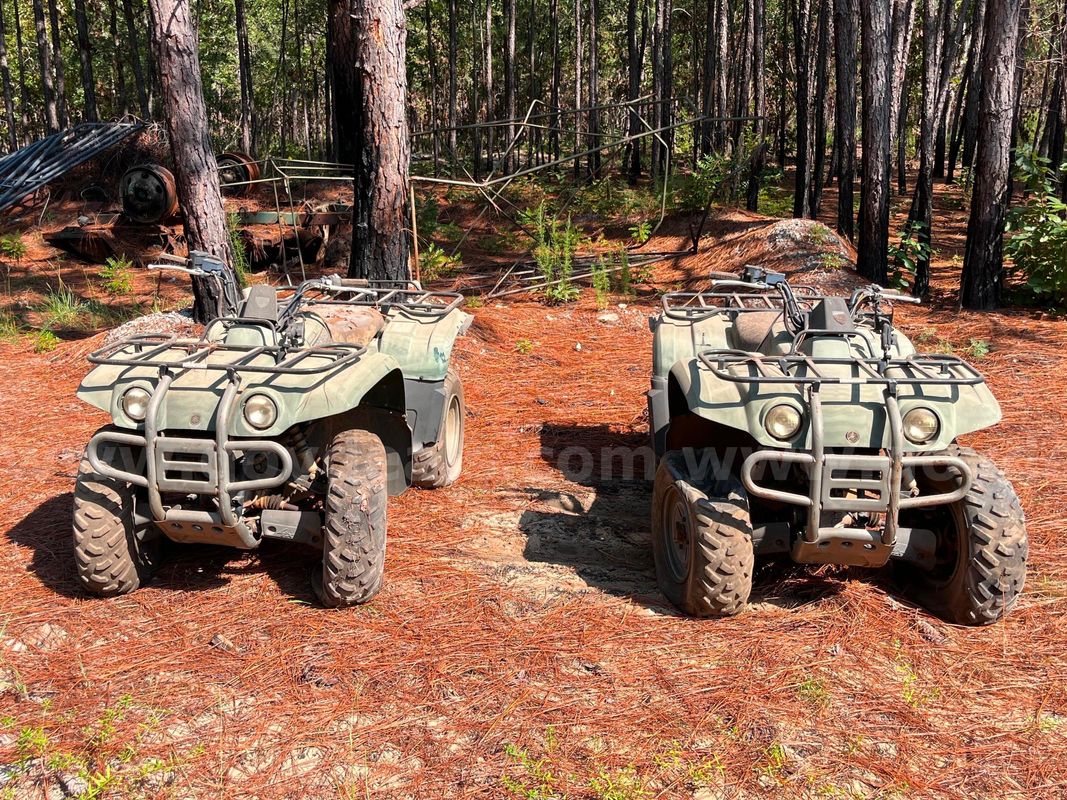 Lot of 2 Used Yamaha Big Bear ATV's