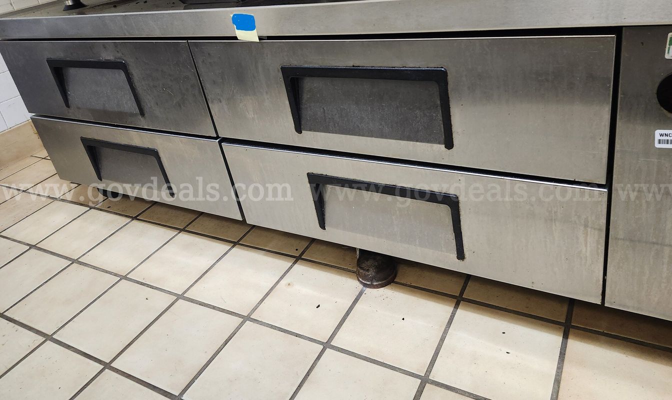 True Refrigerated Counter Griddle Stand