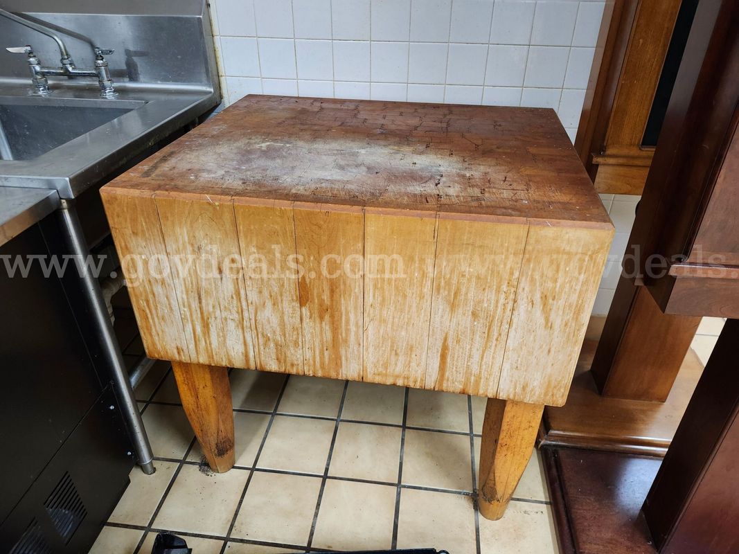 Large Wood Butcher Block