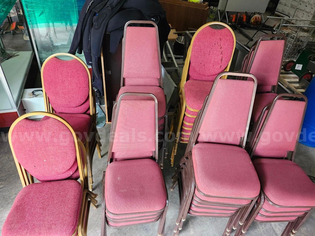 Lot of (42) Stackable Chairs