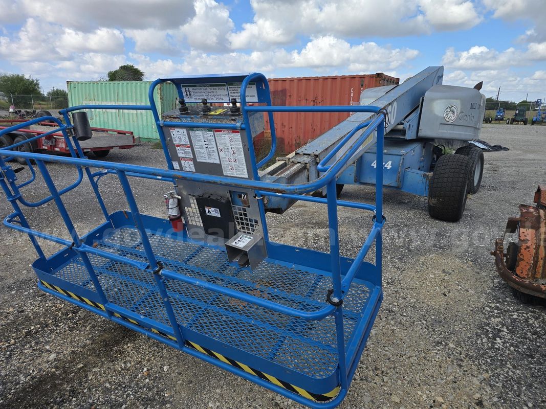 2008 Genie S60 4x4 Self Propelled Telescopic Boom Lift