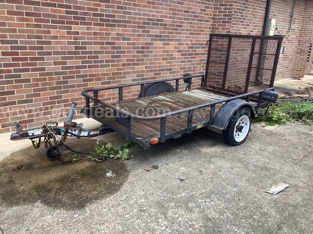 10ft Flatbed Trailer - VIN unknown