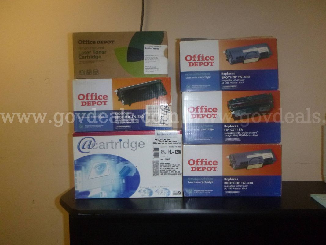 Lot of 20 laser toner Cardtriges