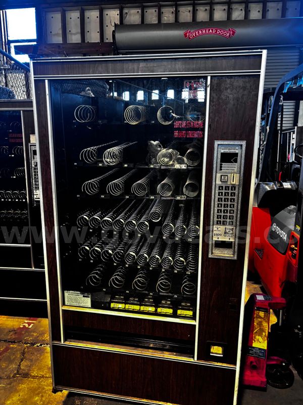 Lot of 4 Automatic Products Snackshop 7600 Vending Machines
