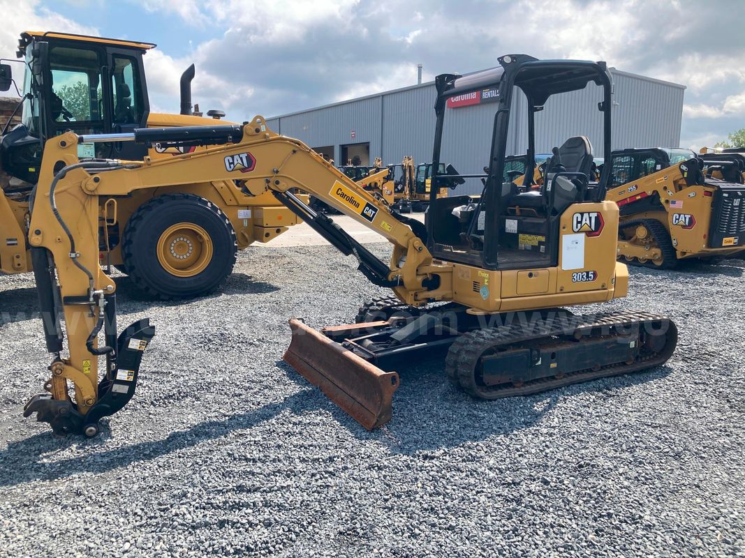 2022 Caterpillar 303.5 CR Compact Hydraulic Excavator
