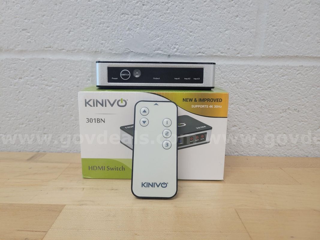 Lot of 4 Kinivo HDMI Switch