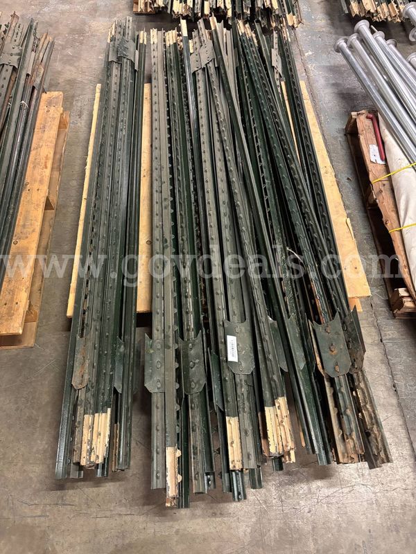 7' Green T-Style Fence Posts