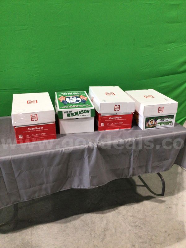 (4) Boxes of Hanging File Folders