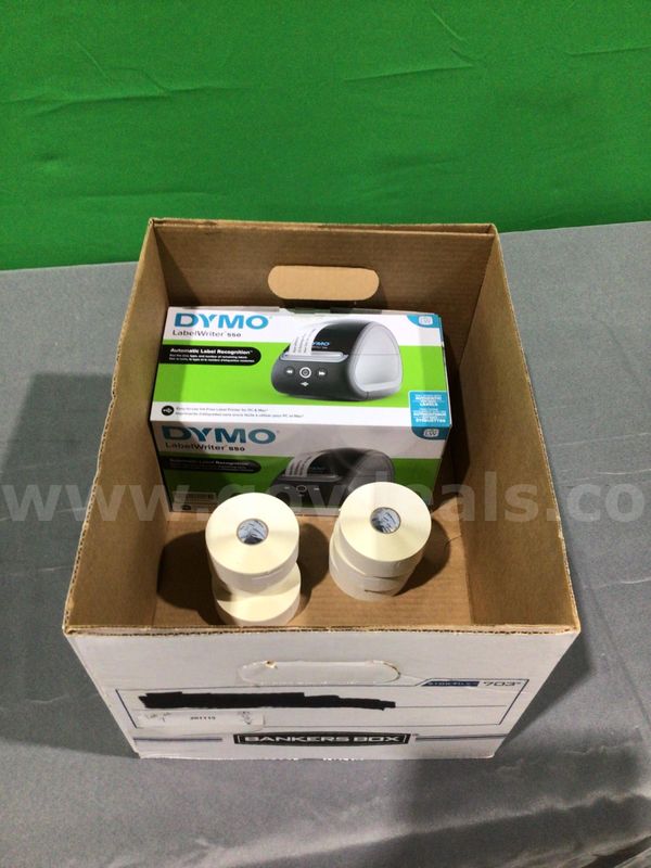 Dymo Label Printer and (6) Dymo Printer Labels
