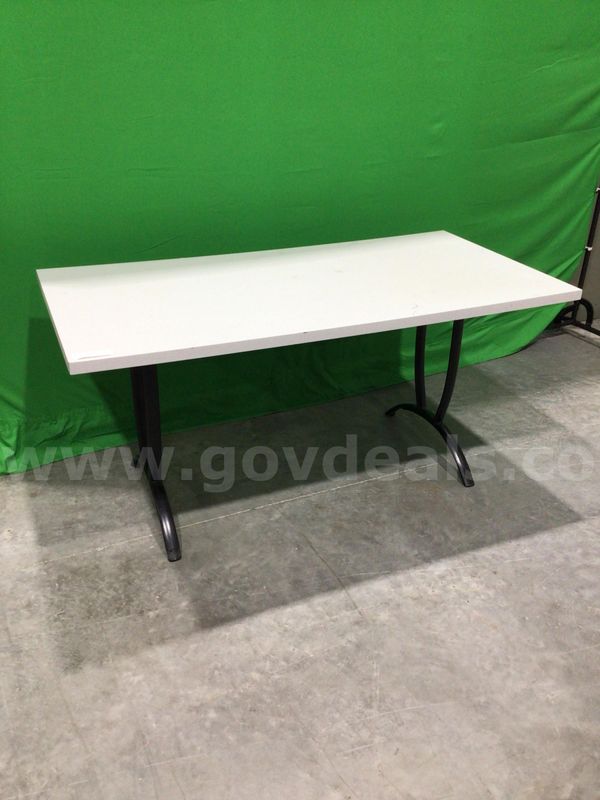Table with Metal Legs