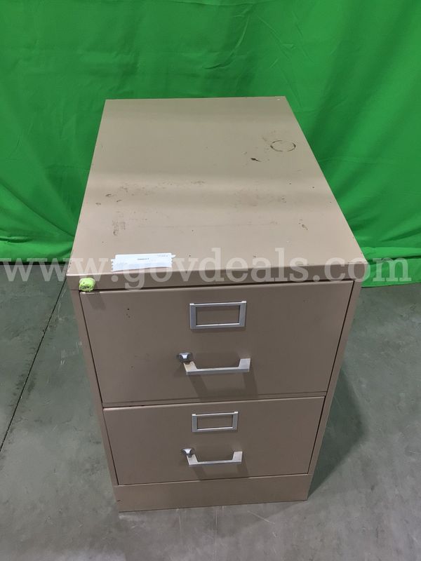 Two-Drawer Vertical File Cabinet