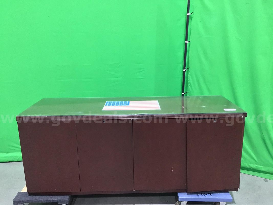 Credenza With Glass Top