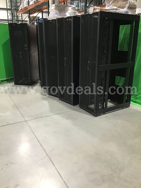Lot of (6) APC AR 3100 Server Racks