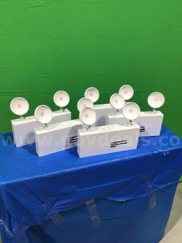 Lot of (10) Emergency Wall Lights