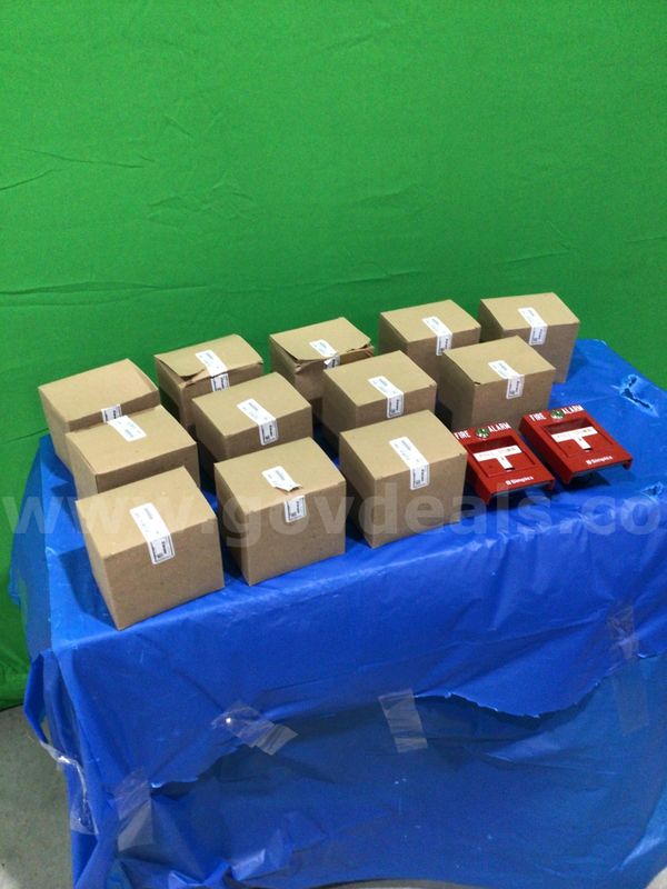 Lot of (14) Pull Down Fire Alarms