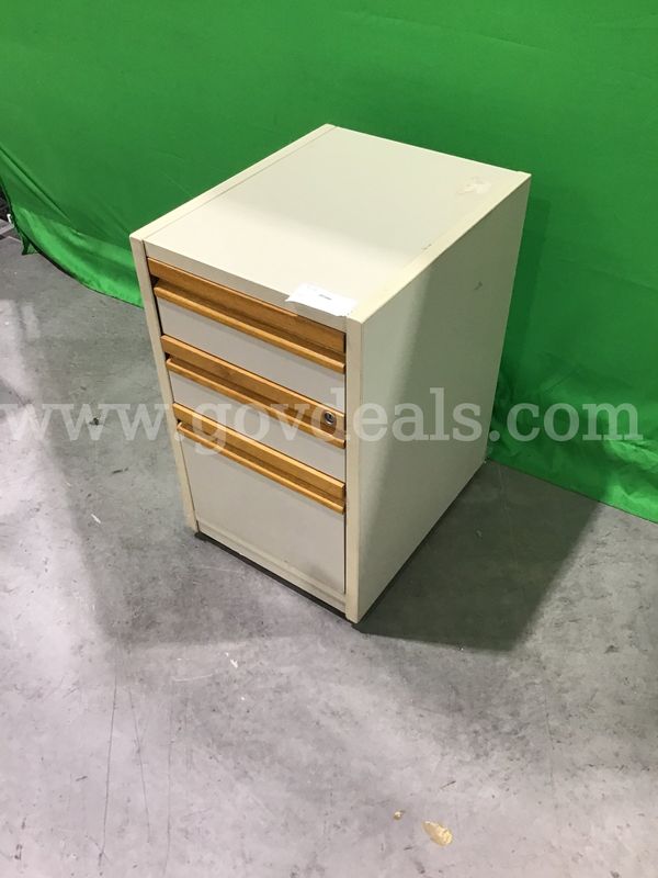Three-Drawer Vertical File Cabinet