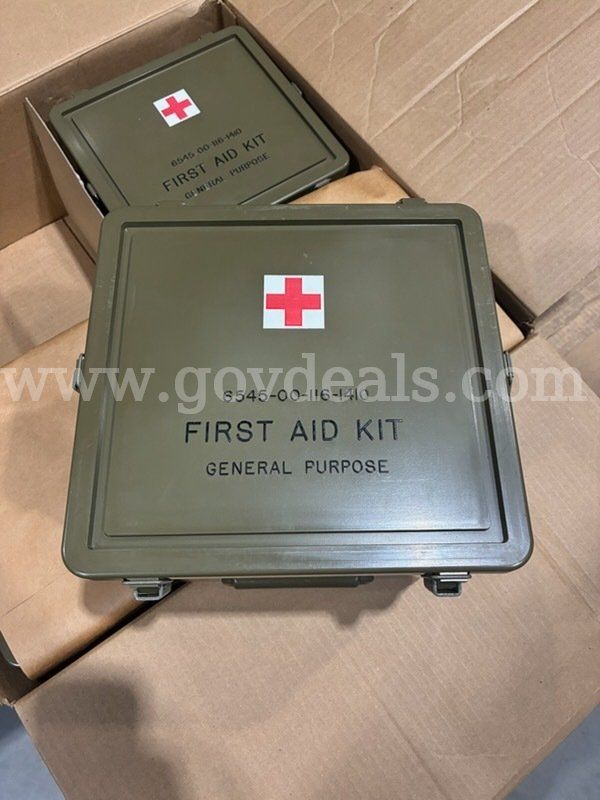 Lot of (4) First Aid Boxes