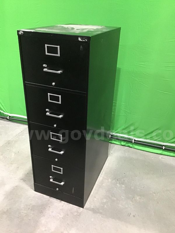 Four-Drawer Vertical File Cabinet