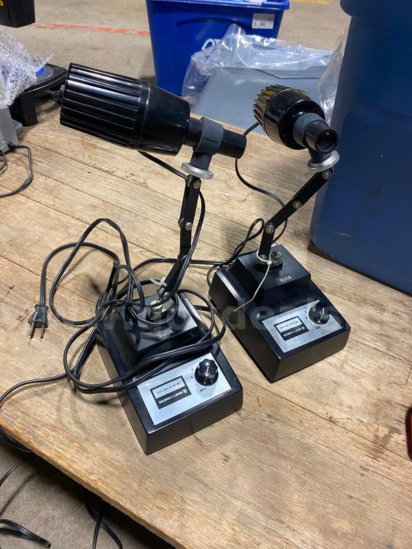 Lot of (2) Bausch & Lomb Illuminators