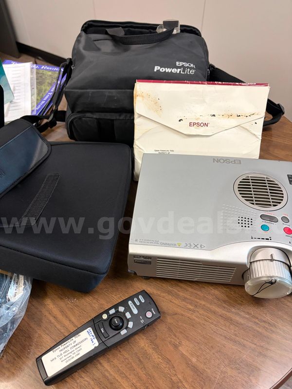 Epson PowerLite 703C Projector with Case