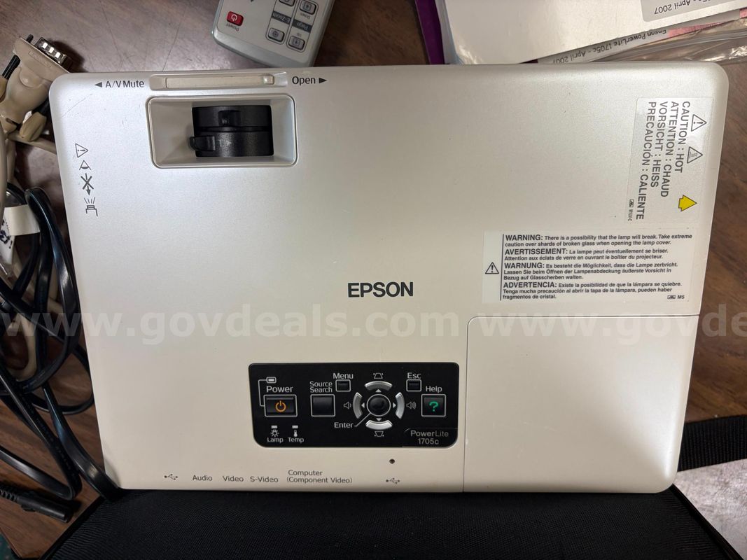 Epson PowerLite 1750C Projector with Bag