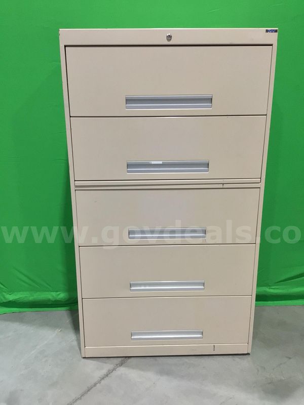 Lot of (15) Lateral File Cabinets