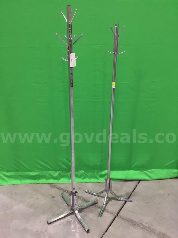 Lot of (2) Coat Racks