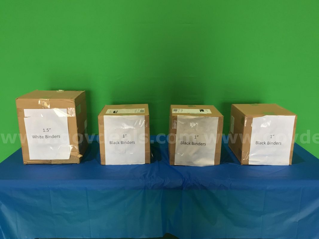 Lot of (48) Various Sized Binders