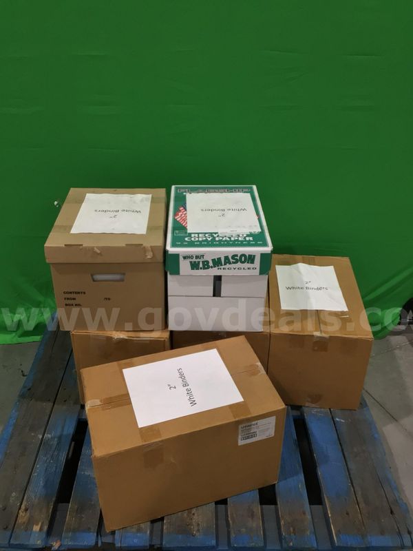 (1) Pallet of Approximate (63) 2" Binders