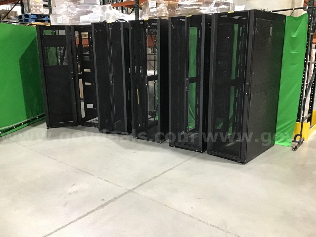 Lot of (6) APC AR 3100 Server Racks