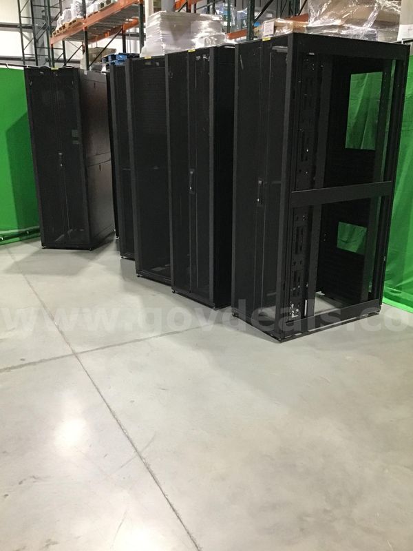 Lot of (6) APC AR 3100 Server Racks