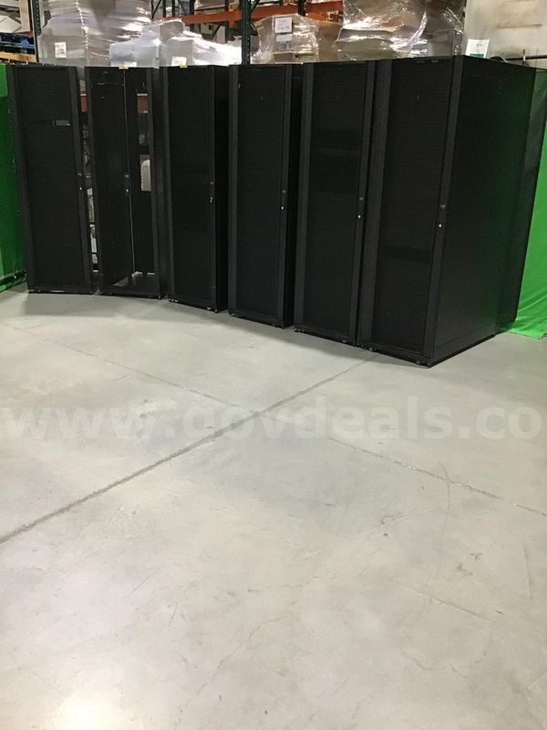 Lot of (6) APC AR 3100 Server Racks