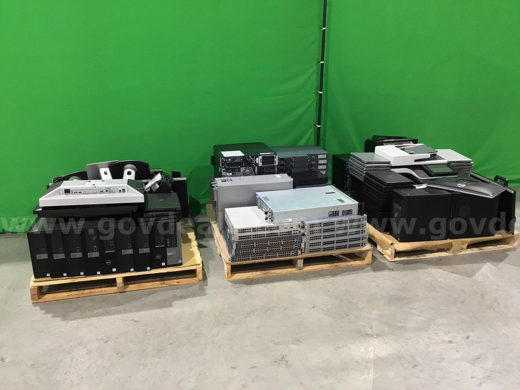 (3) Pallets of Miscellaneous Computers and Computer Equipment