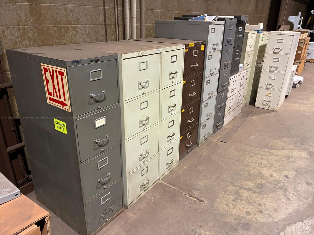 Filing Cabinet Lof of (14) (Parts only)