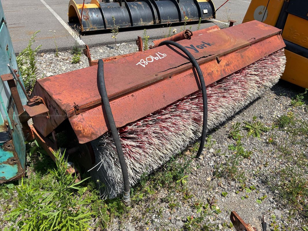 York Broom Tractor Attachment (Parts Only)