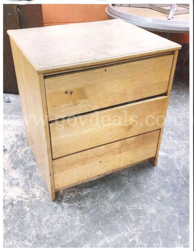 Three-Drawer Dresser