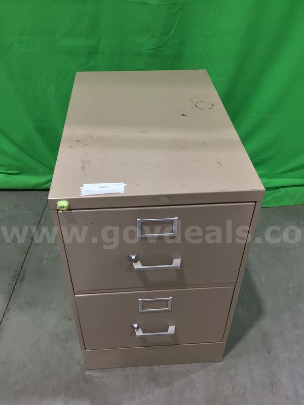 Two-Drawer Vertical File Cabinet