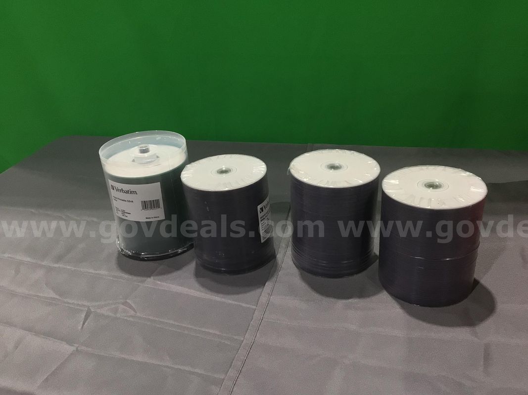 Lot of (4) Verbatim Inkjet Printable DVDs