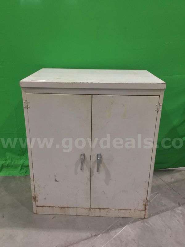 Two-Door Metal Cabinet