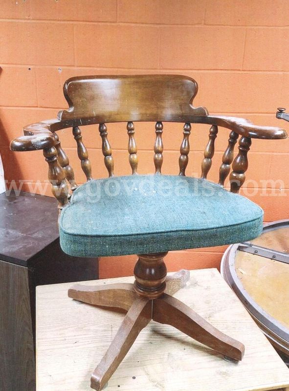 Wooden Rolling Chair