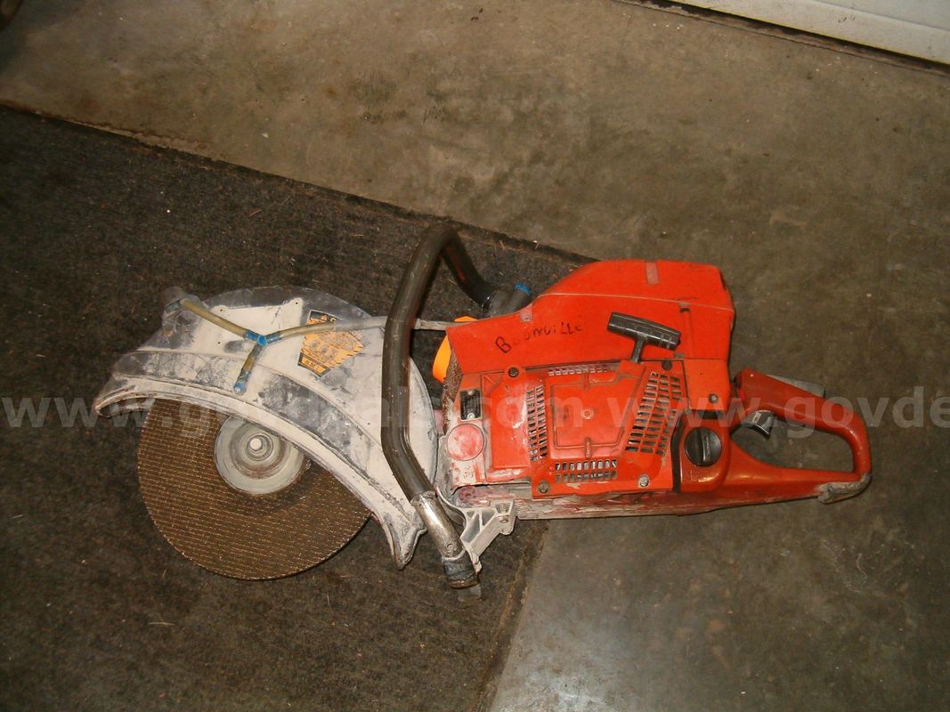 2004 Husqvarna 375K Concrete Saw