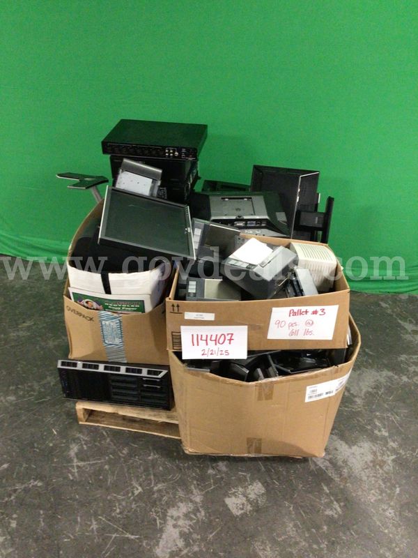 (1) Pallet of Approx. (90) Items of Various Computer Equipment