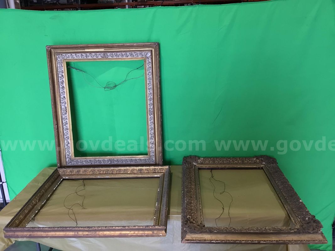 Lot of (3) Various Antique Frames
