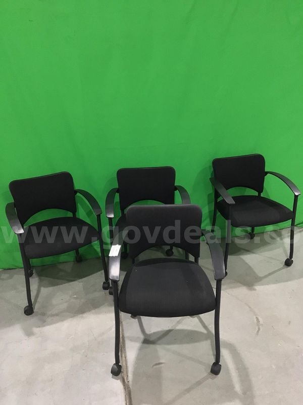 Lot of (4) Rolling Chairs